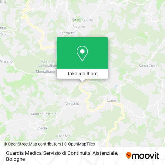 Guardia Medica-Servizio di Continuita' Aistenziale map
