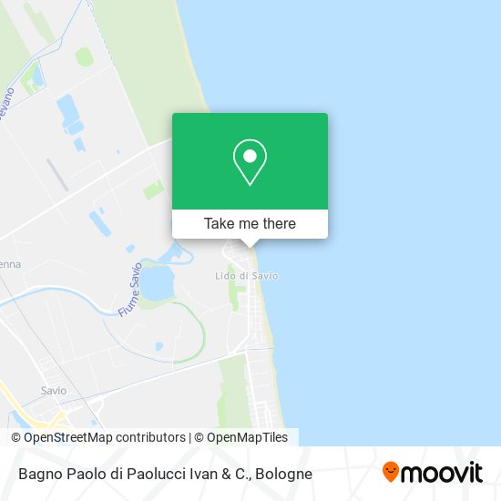 Bagno Paolo di Paolucci Ivan & C. map
