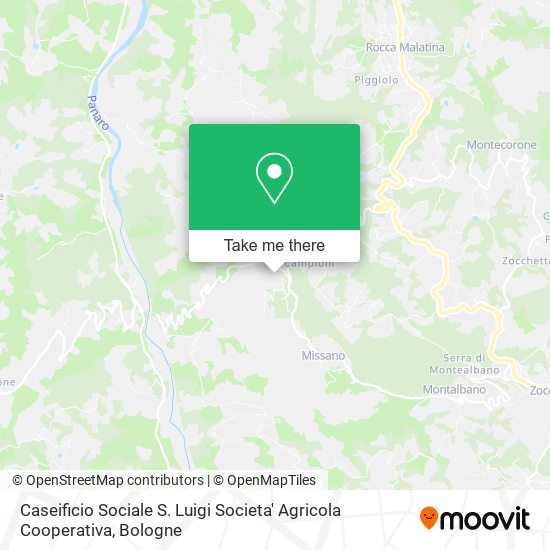Caseificio Sociale S. Luigi Societa' Agricola Cooperativa map