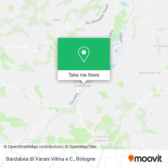 Bardabea di Varani Vilma e C. map
