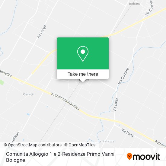 Comunita Alloggio 1 e 2-Residenze Primo Vanni map