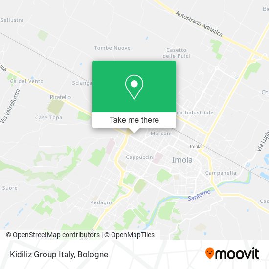 Kidiliz Group Italy map