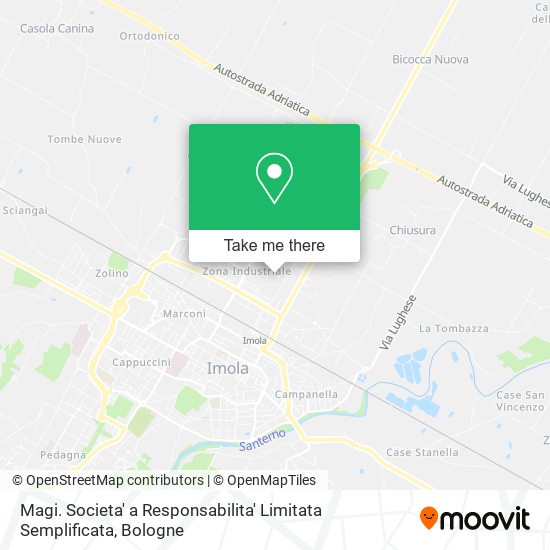Magi. Societa' a Responsabilita' Limitata Semplificata map