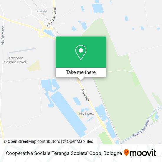 Cooperativa Sociale Teranga Societa' Coop map