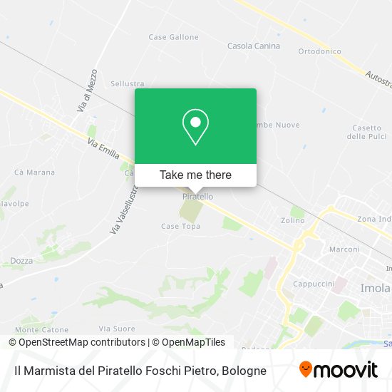 Il Marmista del Piratello Foschi Pietro map