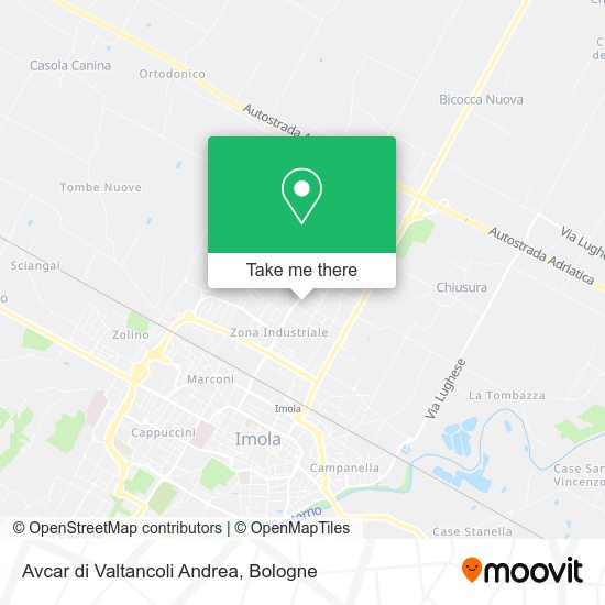 Avcar di Valtancoli Andrea map