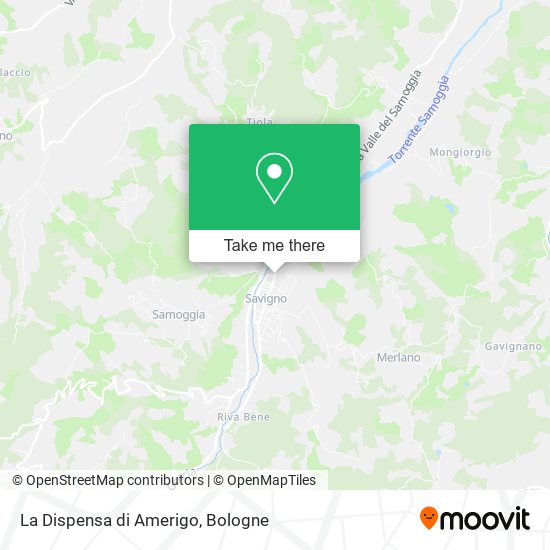 La Dispensa di Amerigo map