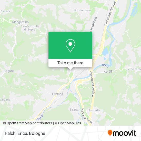 Falchi Erica map