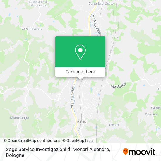 Soge Service Investigazioni di Monari Aleandro map