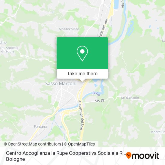Centro Accoglienza la Rupe Cooperativa Sociale a Rl. map