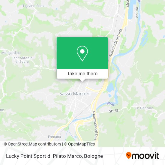 Lucky Point Sport di Pilato Marco map
