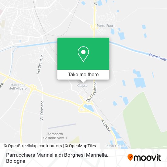 Parrucchiera Marinella di Borghesi Marinella map