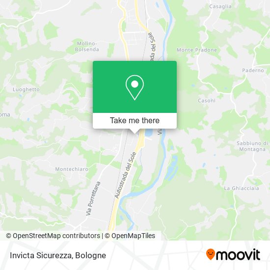 Invicta Sicurezza map