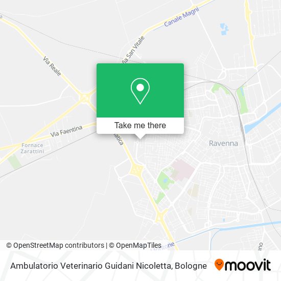 Ambulatorio Veterinario Guidani Nicoletta map