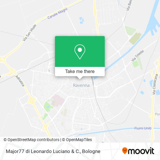 Major77 di Leonardo Luciano & C. map
