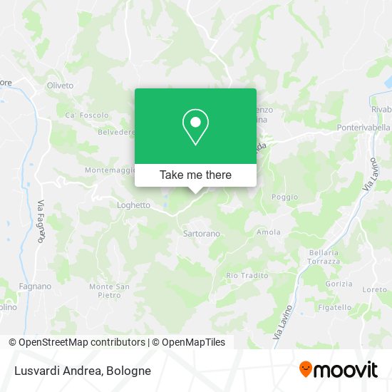 Lusvardi Andrea map