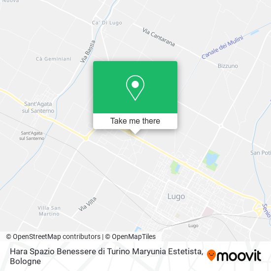 Hara Spazio Benessere di Turino Maryunia Estetista map