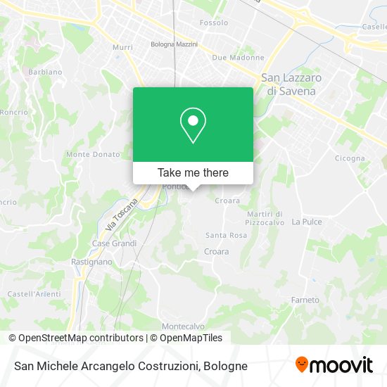 San Michele Arcangelo Costruzioni map