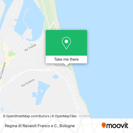 Regina di Ravaioli Franco e C. map