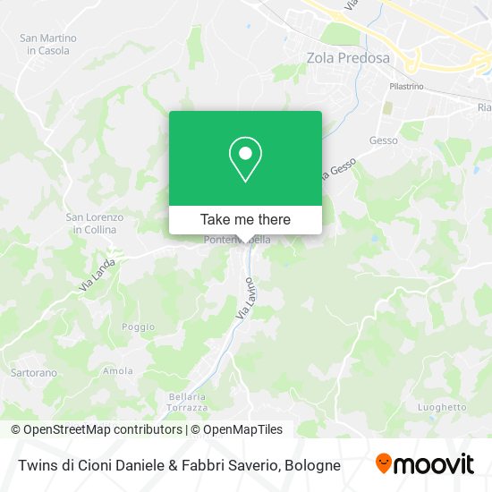 Twins di Cioni Daniele & Fabbri Saverio map
