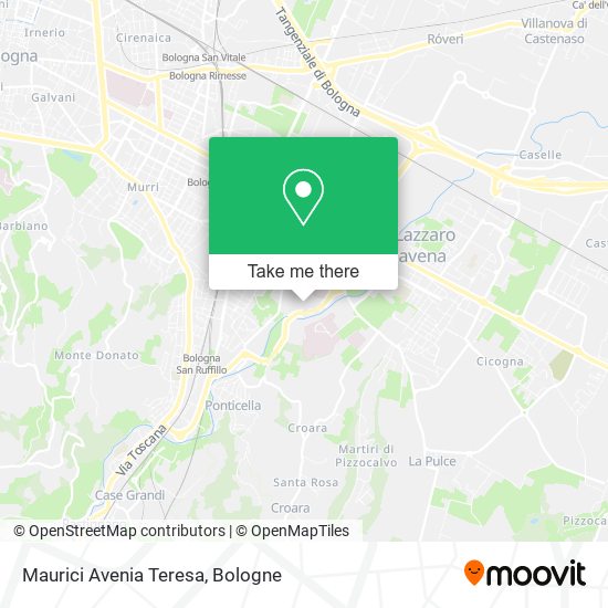 Maurici Avenia Teresa map