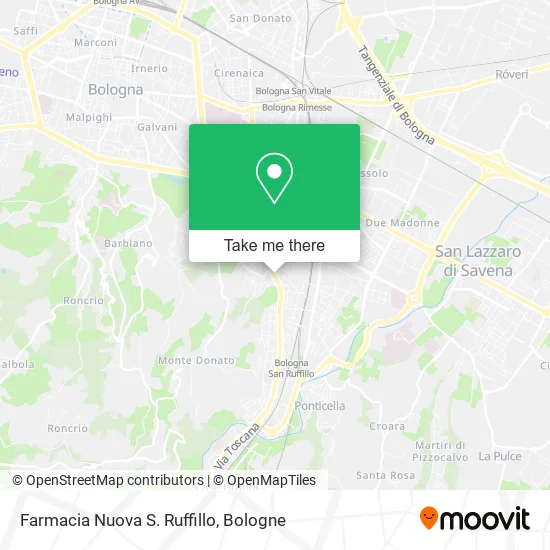 Farmacia Nuova S. Ruffillo map