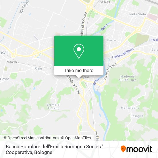 Banca Popolare dell'Emilia Romagna Societa' Cooperativa map
