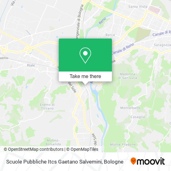 Scuole Pubbliche Itcs Gaetano Salvemini map