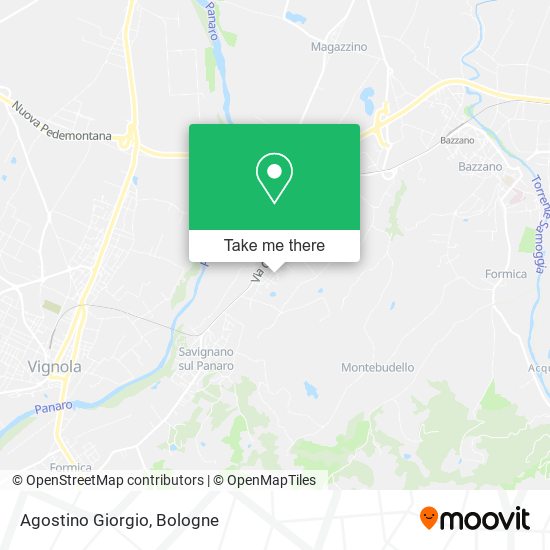 Agostino Giorgio map