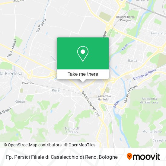 Fp. Persici Filiale di Casalecchio di Reno map