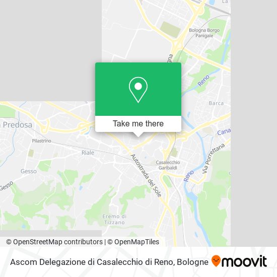 Ascom Delegazione di Casalecchio di Reno map