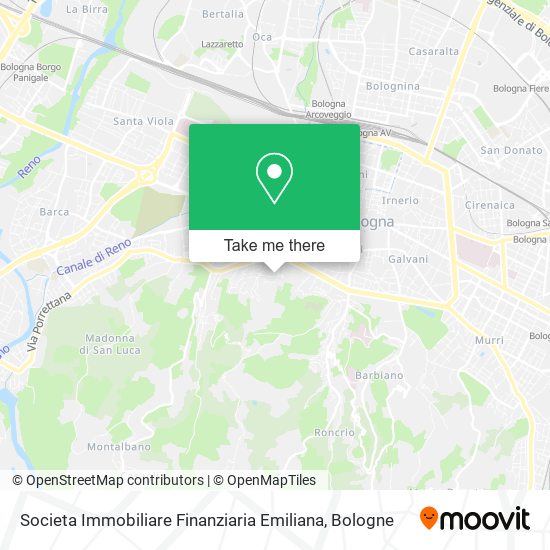 Societa Immobiliare Finanziaria Emiliana map