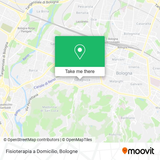 Fisioterapia a Domicilio map
