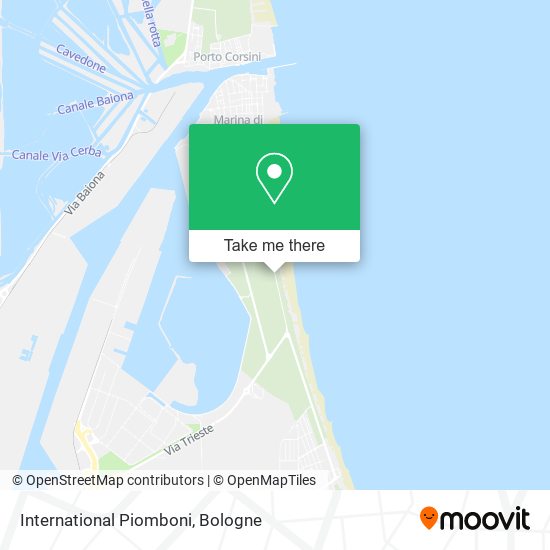 International Piomboni map