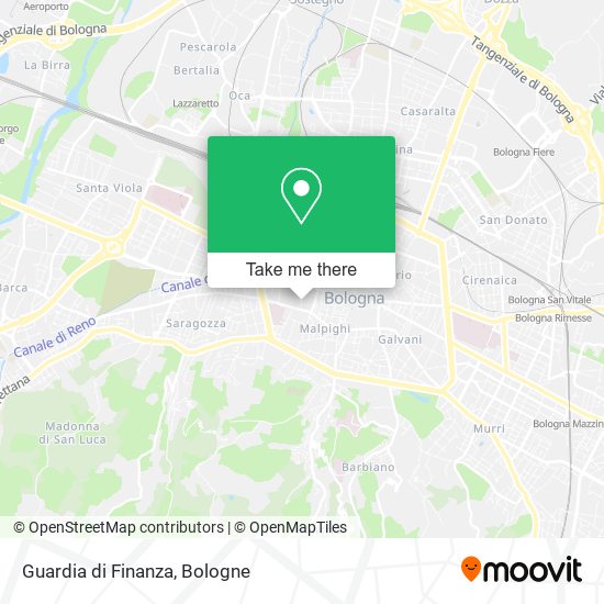 Guardia di Finanza map
