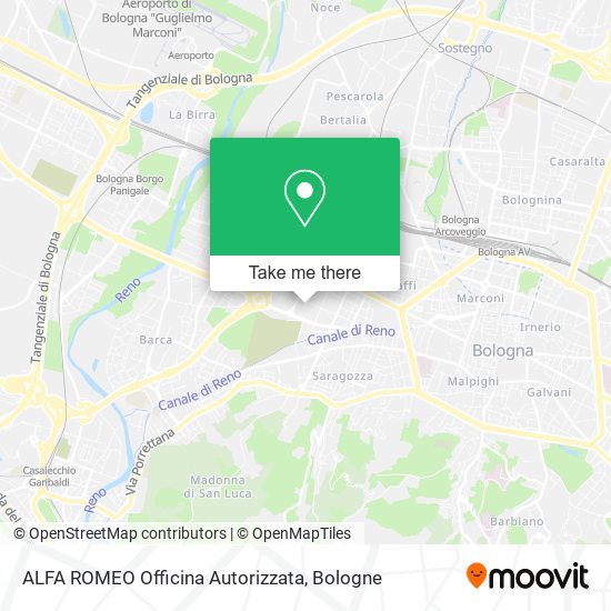 ALFA ROMEO Officina Autorizzata map