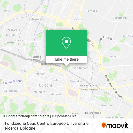 Fondazione Ceur. Centro Europeo Universita' e Ricerca map
