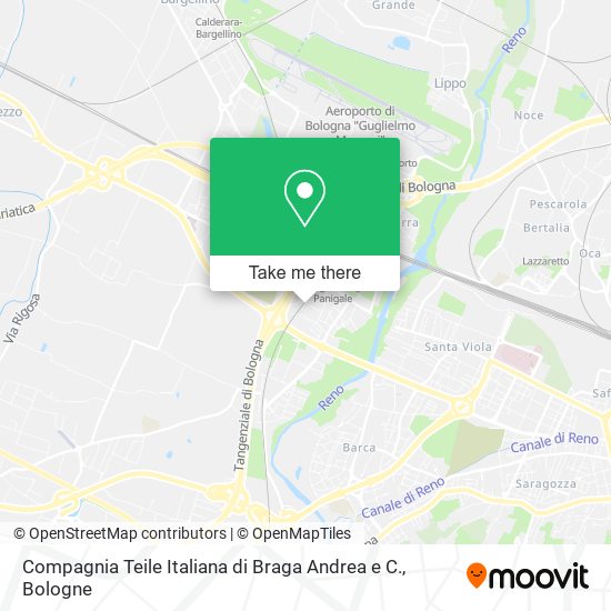 Compagnia Teile Italiana di Braga Andrea e C. map