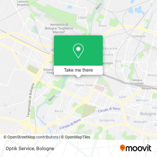 Optik Service map
