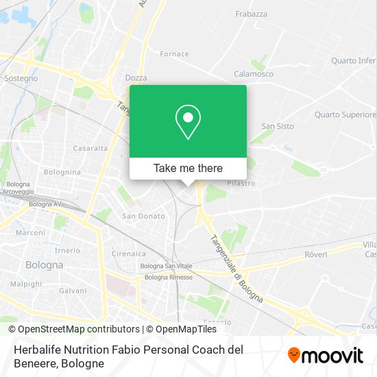 Herbalife Nutrition Fabio Personal Coach del Beneere map