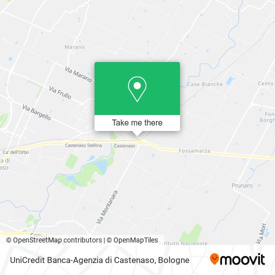 UniCredit Banca-Agenzia di Castenaso map