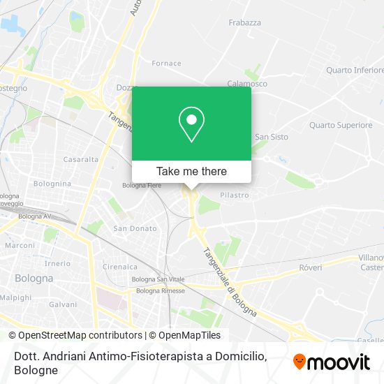 Dott. Andriani Antimo-Fisioterapista a Domicilio map