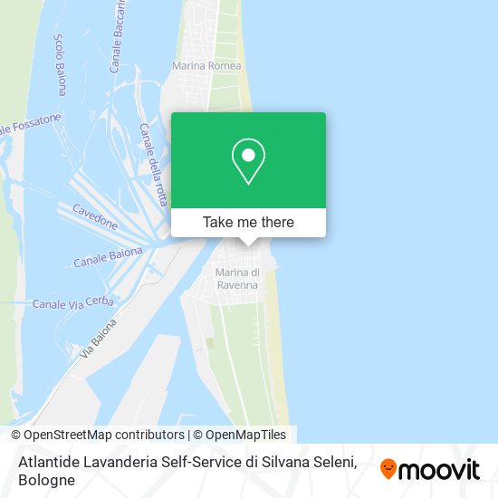 Atlantide Lavanderia Self-Service di Silvana Seleni map