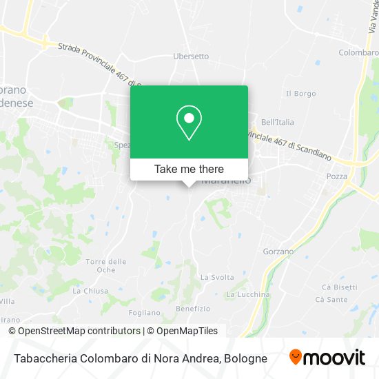Tabaccheria Colombaro di Nora Andrea map