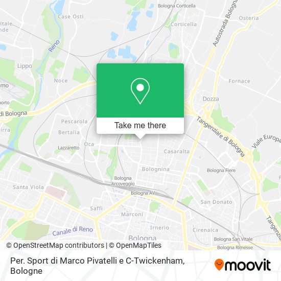 Per. Sport di Marco Pivatelli e C-Twickenham map