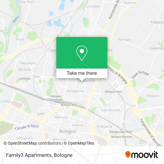 Family3 Apartments map