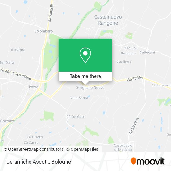 Ceramiche Ascot . map