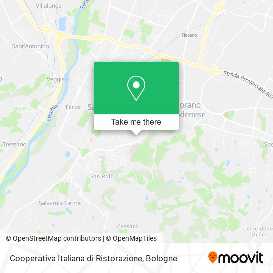 Cooperativa Italiana di Ristorazione map