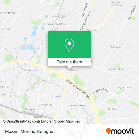 Mazzini Moreno map