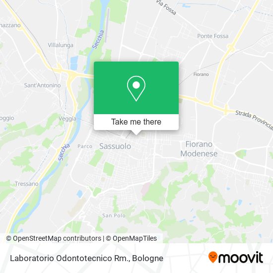 Laboratorio Odontotecnico Rm. map